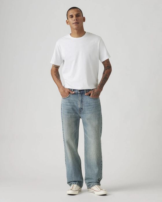Новые джинсы Levi’s (левис 565 loose straight jeans) с Англии 32x32m