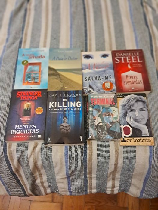 Livros em muito bom estado alguns nem lidos foram a partir de 5€