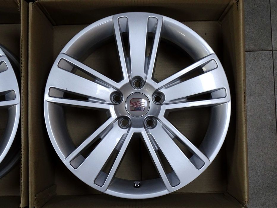 Felgi 17" SEAT Alhambra Altea Leon Exeo 5x112 Et39 Oryginał Wzmacniane