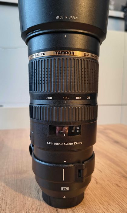 Obiewktyw Tamron SP 70-200 mm f/2.8 Di VC USD + Marumi UV - Nikon F