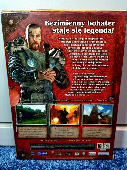 Gothic 3 - Wydanie Premierowe dodatki, mapa - PC PL 4.5/5