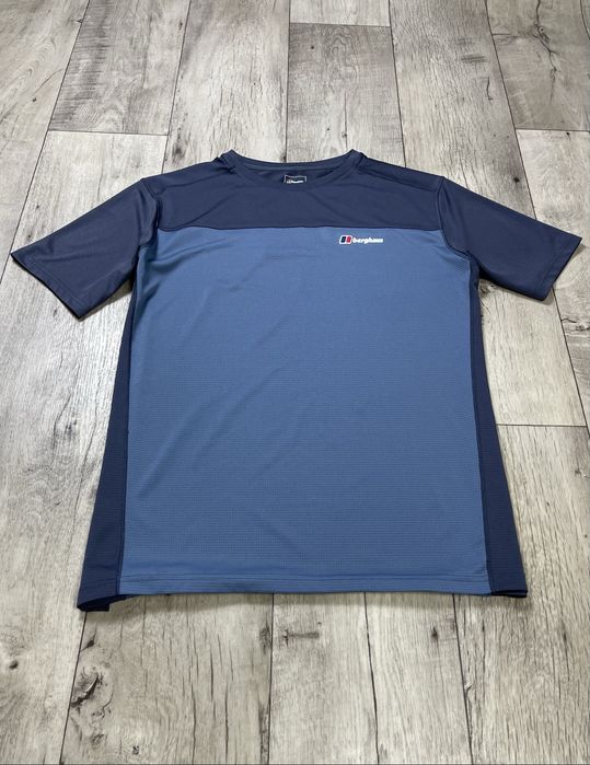 Berghaus футболка XL размер трекинговая серо-синяя
