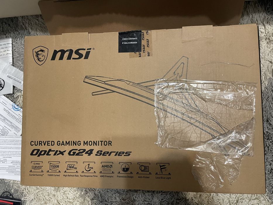 Монітор MSI Optix G24 Series: 1 000 грн. - Монітори Володимир на Olx