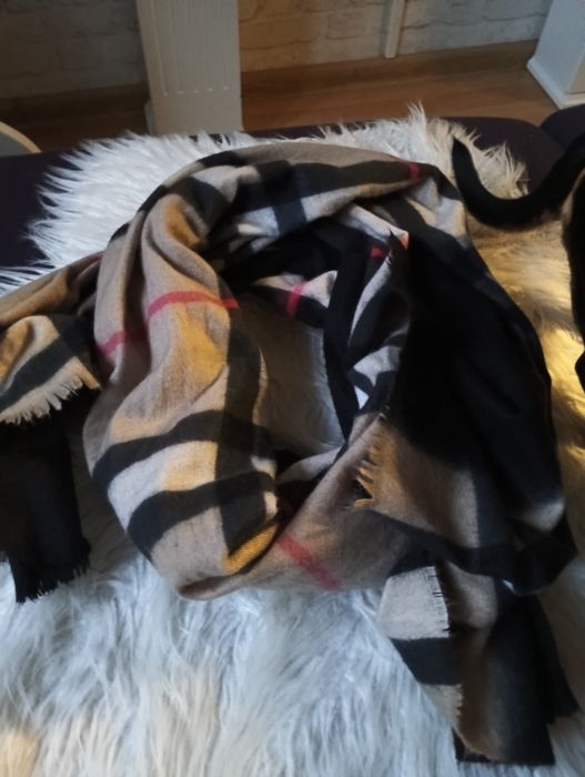 Szal mega cieplutki w cudnej kolorystyce