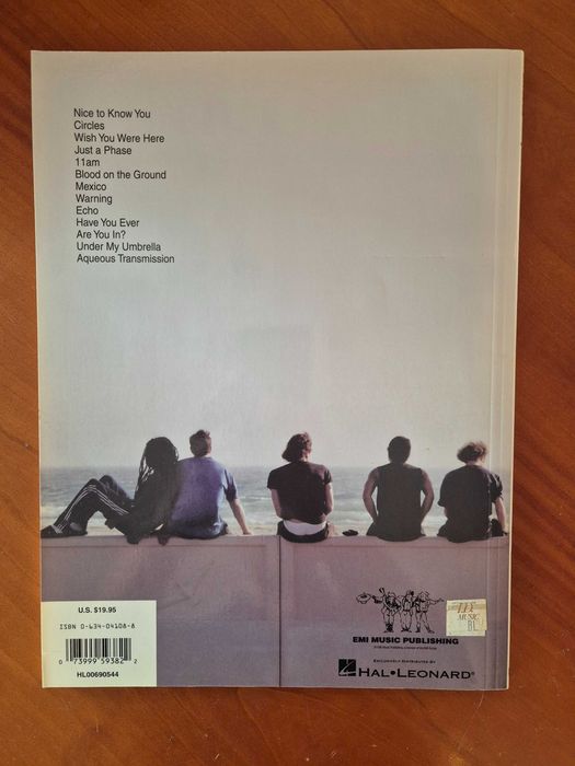 Incubus - Morning View - Guitar Tablature book