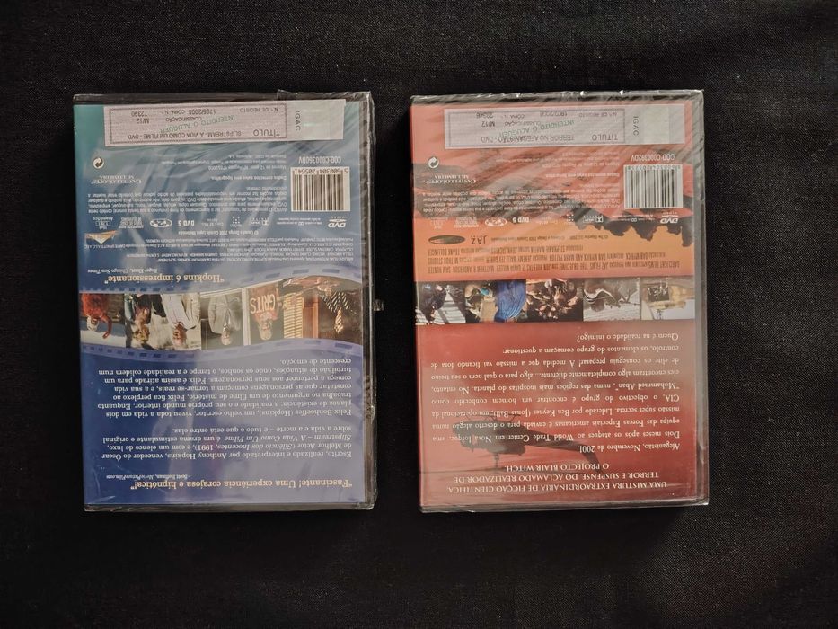 DVD's selados - cinema