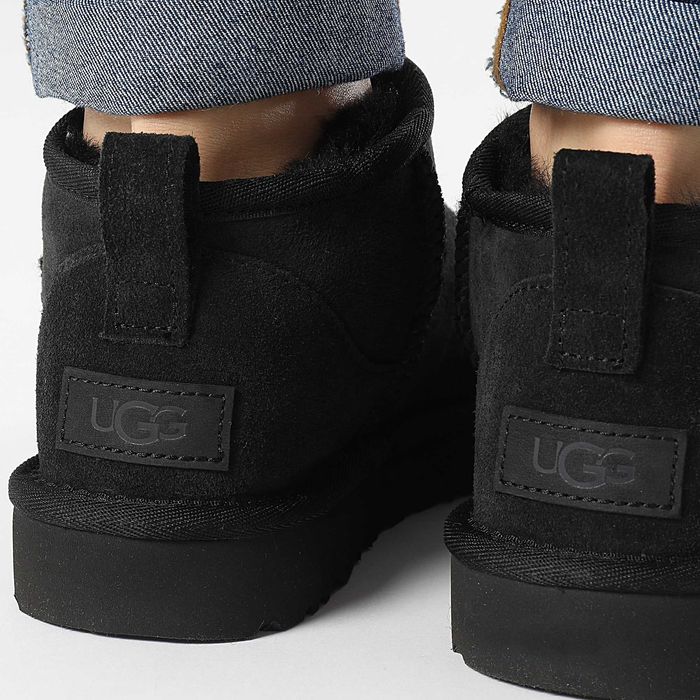 ОРИГІНАЛ‼️ UGG Classic Ultra Mini 1116109-BLK ботинки угги женские УГГ