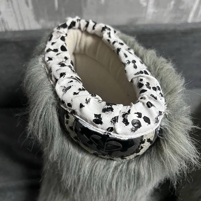 Унты женские сапоги зимние меховые серые 40™