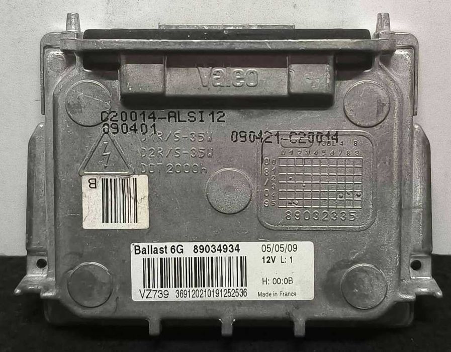 Balástro Xénon / Módulo LED 89034934 - PEUGEOT 3008 I Veículo multiuso