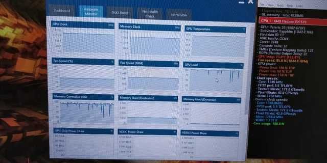 Placa Gráfica Sapphire Radeon RX570 NITRO 4Gb