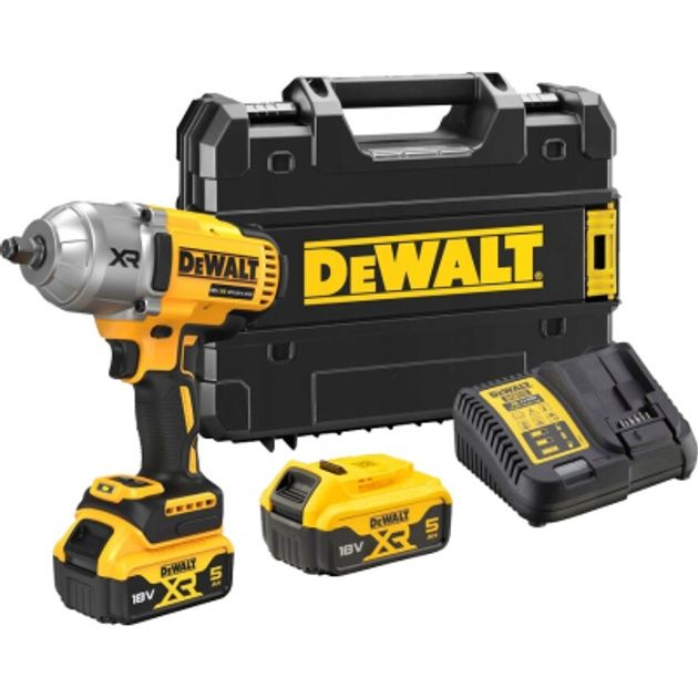 Акумуляторний ударний гайковерт DeWALT DCF900P2T, 2 акб 18V 1396 HM