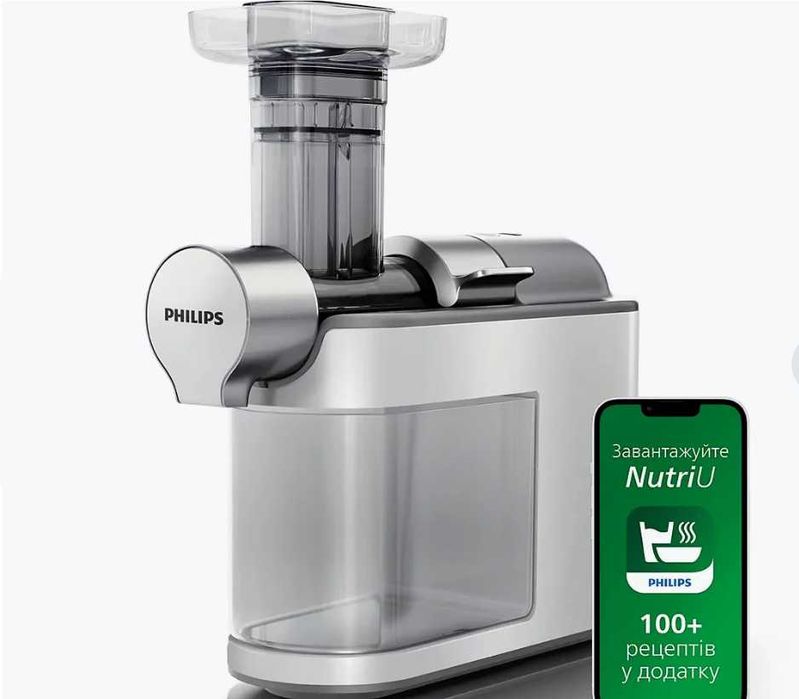 Шнекова соковижималка Philips HR1945/80 б.в.