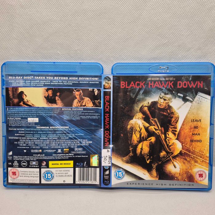 Helikopter w ogniu Black Hawk Down polskie napisy; Komis Jasło Igielna