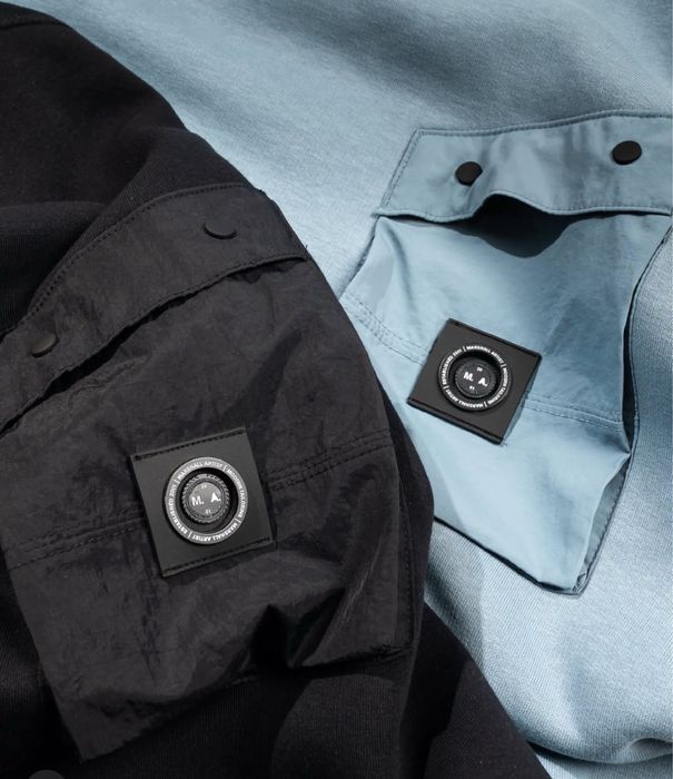 Кофта Marshall Artist Proccera Crew Metallic Blue | Оригінал