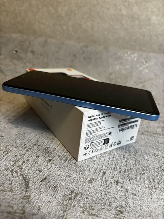 Redmi Note 12 Ice Blue 4GB RAM 128GB ROM