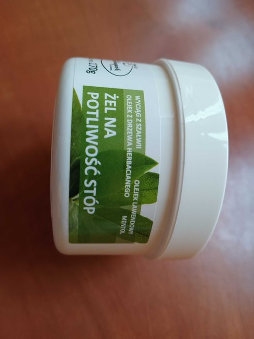 Żel na potliwość stóp 170g Herbapol Kraków