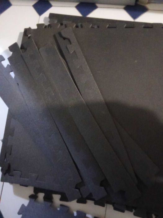 Tapete proteção chão fitness