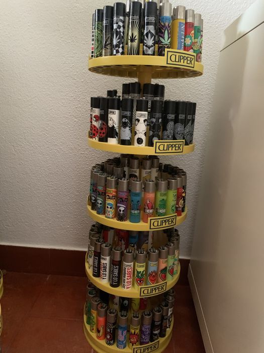 Coleção de CLIPPER'S com Expositores