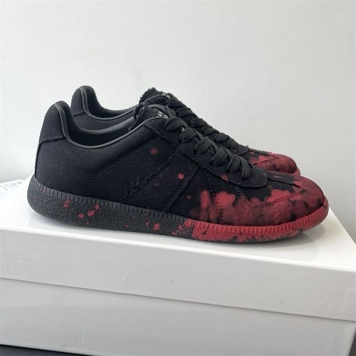 Кеди Maison Margiela Replica з плямами краски/ мейсон маржела