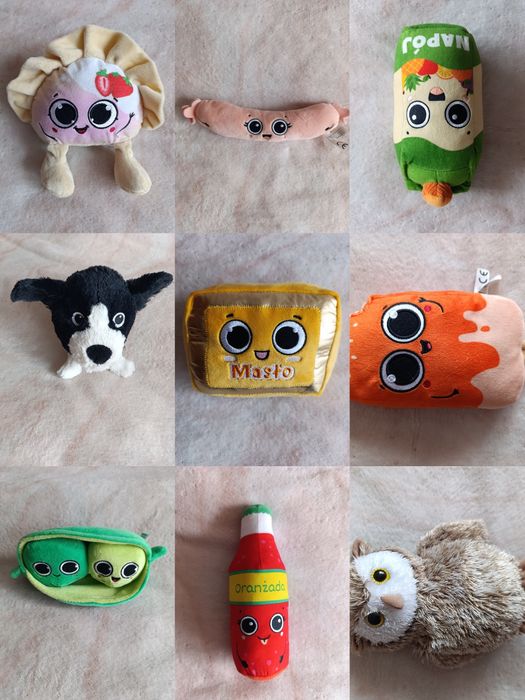 Maskotki z biedronki