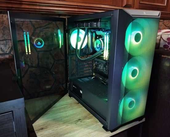 Caixa Computador Forgeon Airflow Arcanite ARGB