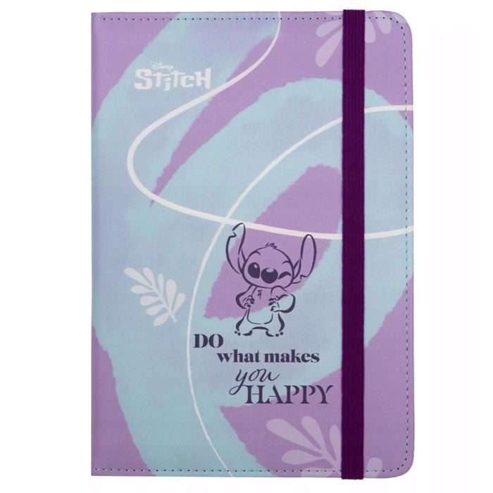 Notes A5 80 K. Linia Z Gumką Disney Fashion Stitch Wzór 3. Nowy Produkt