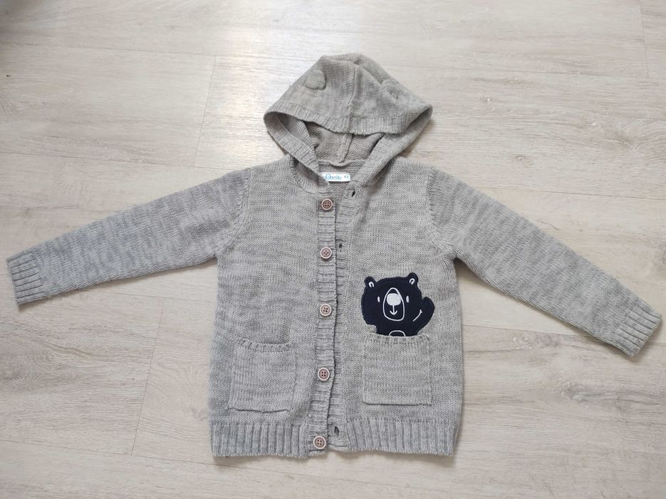 Sweter rozpinany chłopięcy roz.92