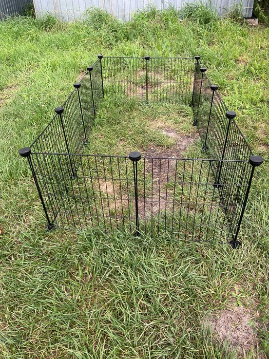 Duża klatka kojec wybieg dla świnki królika zwierząt modułowy NOWY