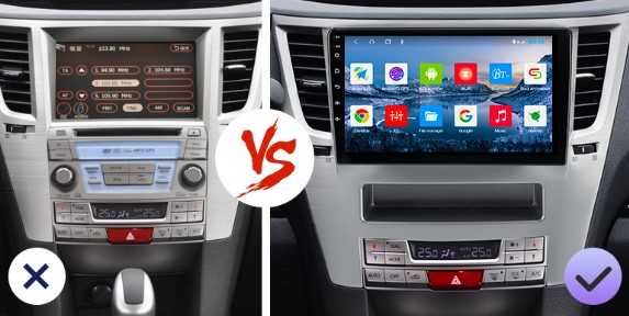 Штатна 2 DIN автомагнитола Android магнітола Subaru Outback 4 Legacy 5