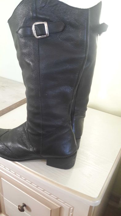 Сапоги натуральная кожа