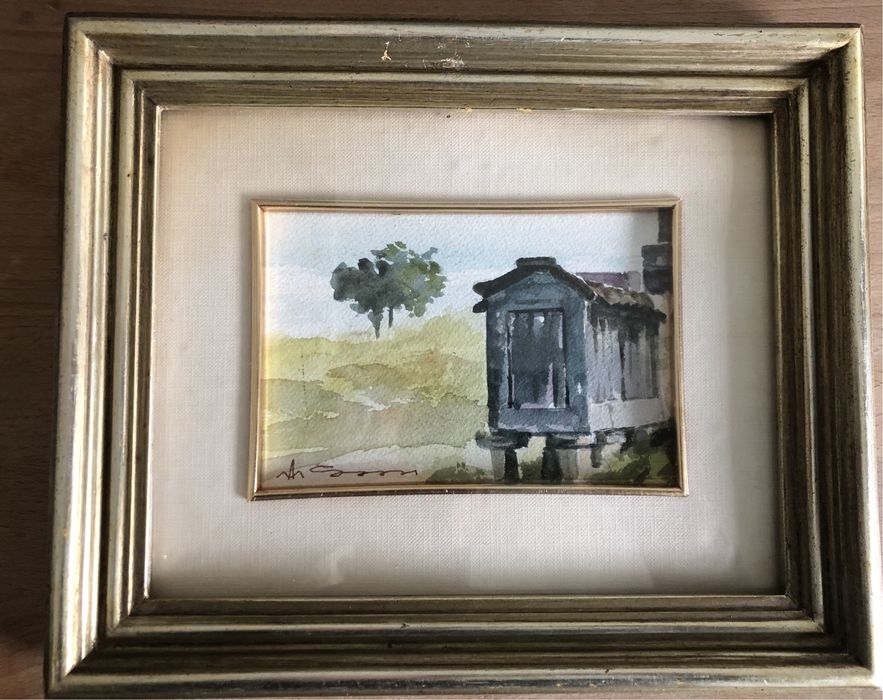 Aguarelas de A M Soares.