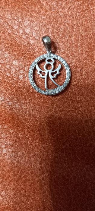 Срібна  підвіска Ангел