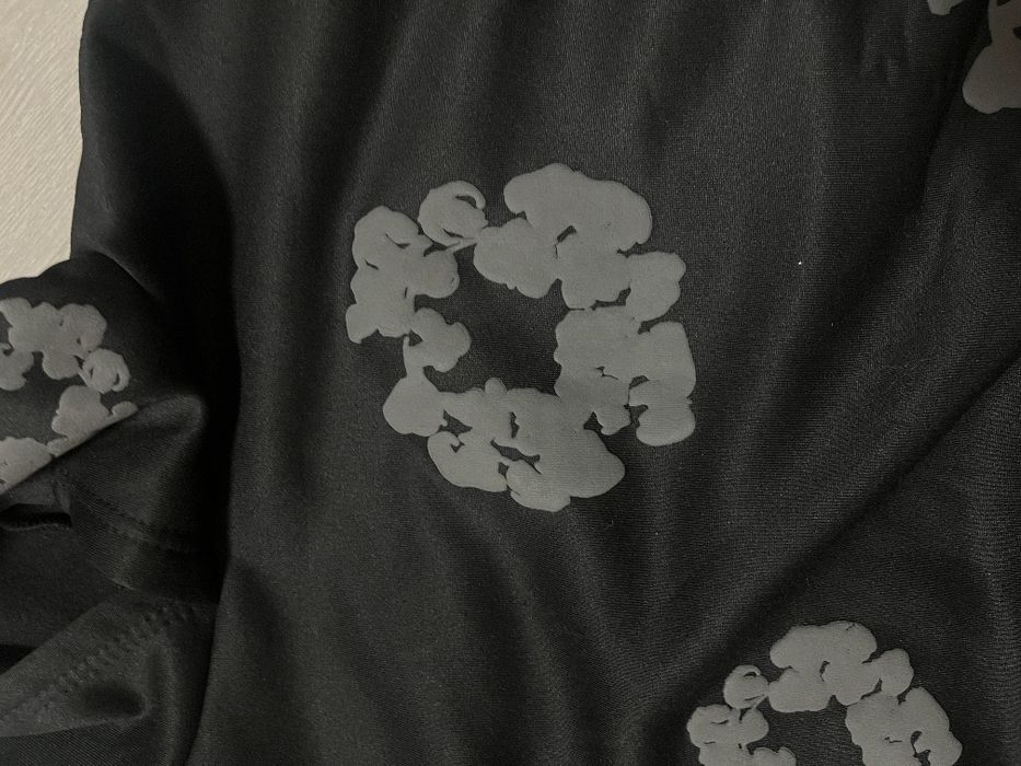 Чорна кофта Denim Tears