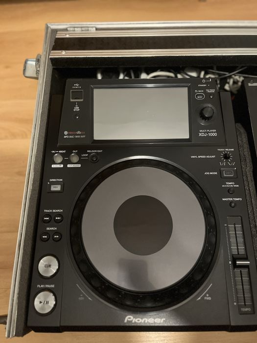 2x pioneer xdj 1000 plus djm 2000