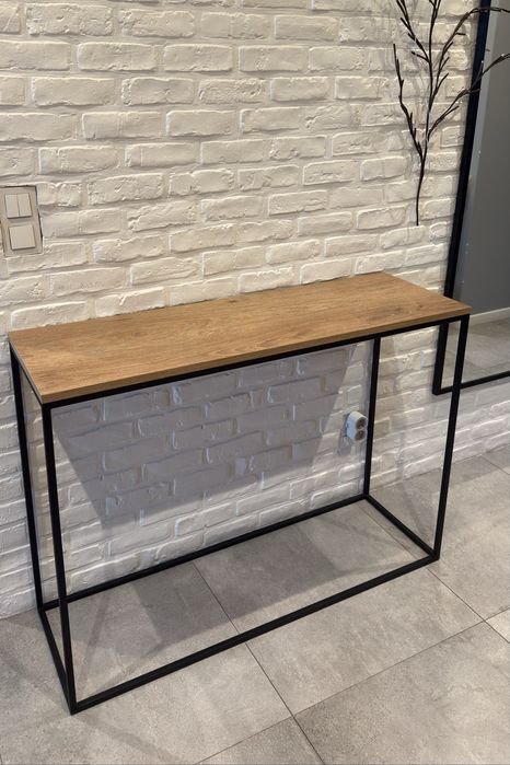 Konsola na metalowych nóżkach Hugle 110x80x35