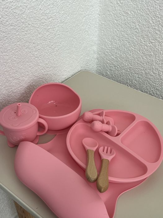 Дитячий силіконовий посуд