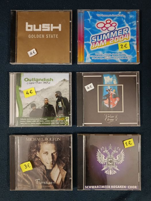 Lote ( os melhores l l ) 48 CD's