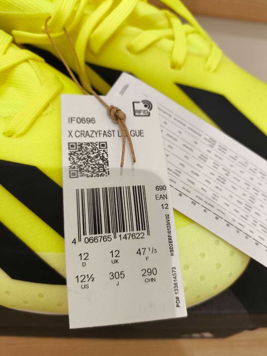 Korki Adidas X Crazyfast League IF0696 rozm 47 1/3 nowe