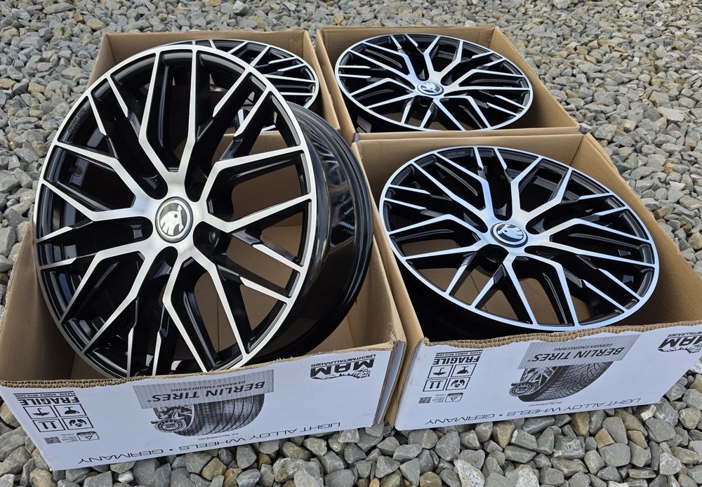 5x112 17 SKODA NOWE ALUFELGi Superb 1 2 3 Octavia VRS Kodiaq