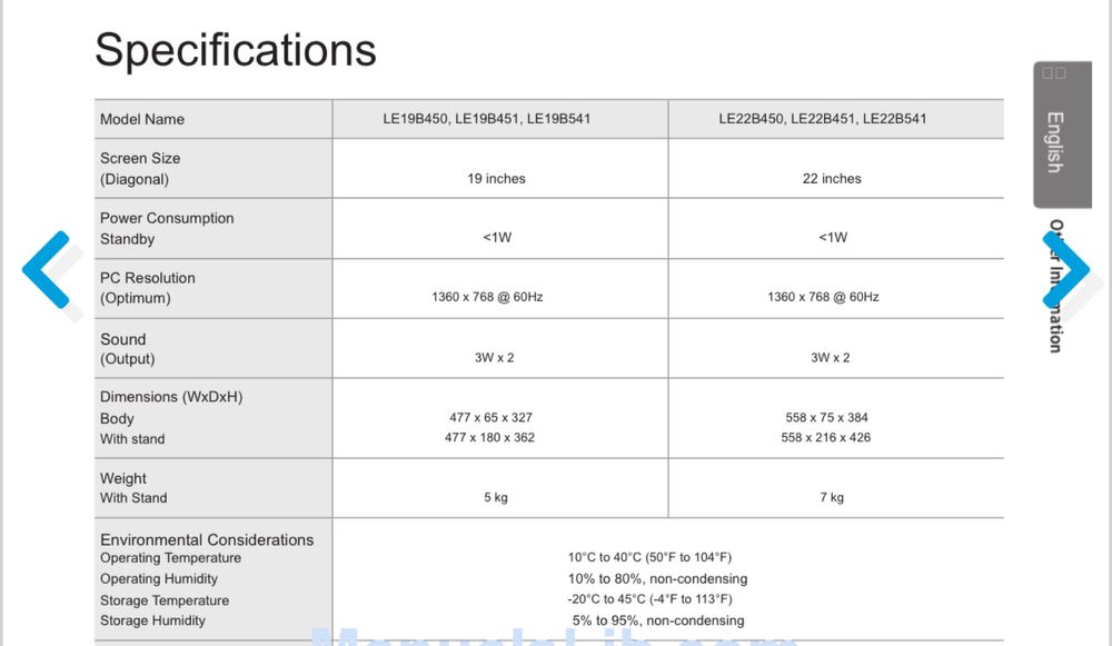 LCD TV Samsung para venda