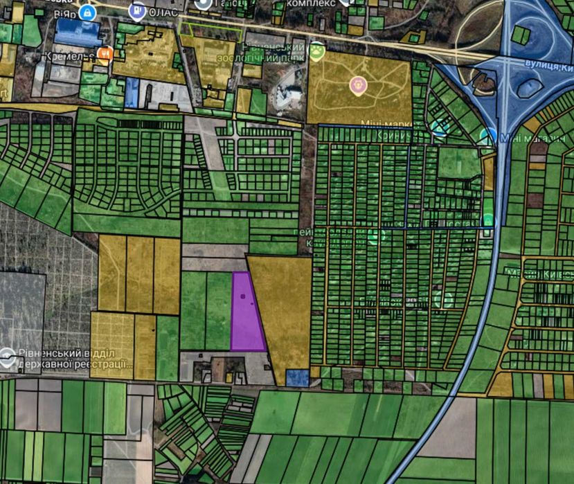 Продаж  паю р-н Криниченьки