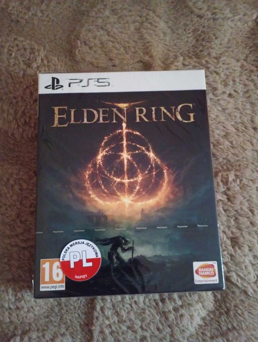Elden Ring PS5 Launch Edition specjalna - nowa, zafoliowana - rarytas !