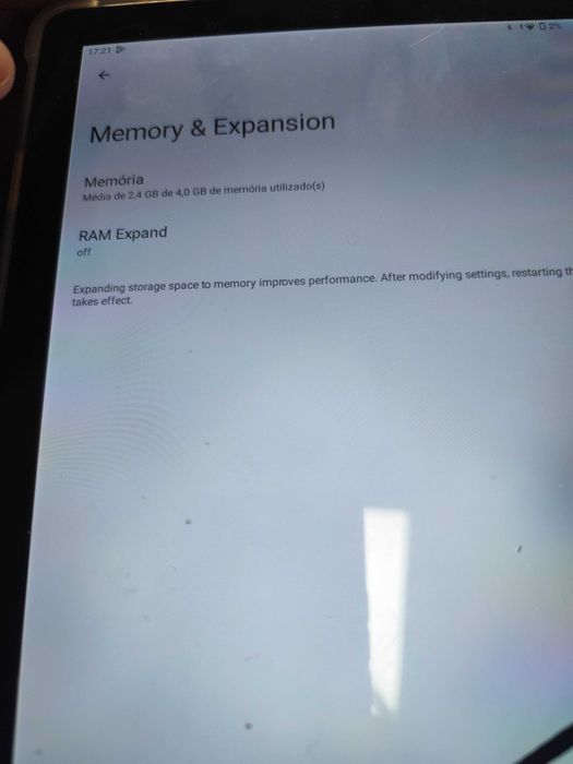 Tablet a mais uns equipamentos