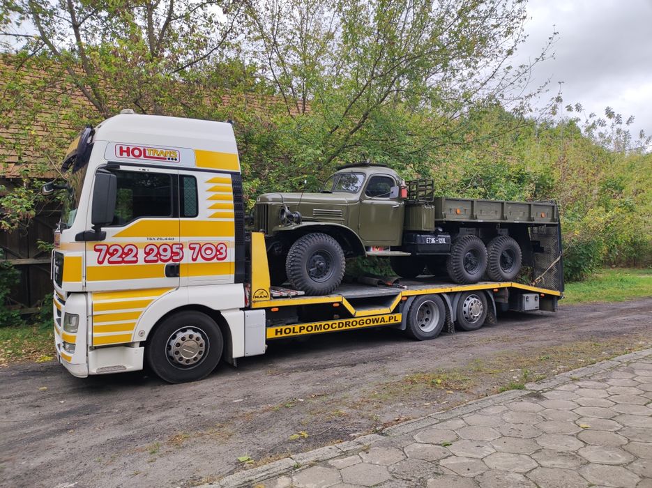 Pomoc drogowa,transport ciągników,maszyn rolniczych,budowlanych,hol-au