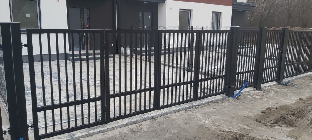 Producent bramy harmonijkowe łamane skrzydłowe