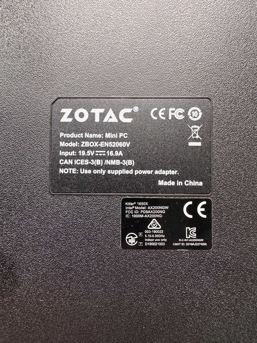 Zotac Magnus EN52060V | RTX 2060 | i5-9300H | Mini Gaming PC