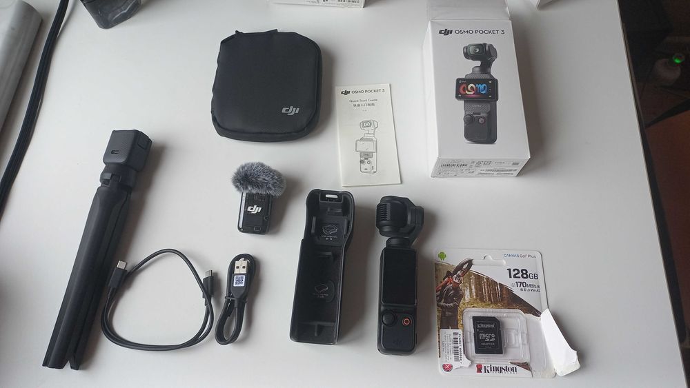 Видеокамера + микрофон DJI OSMO Pocket 3