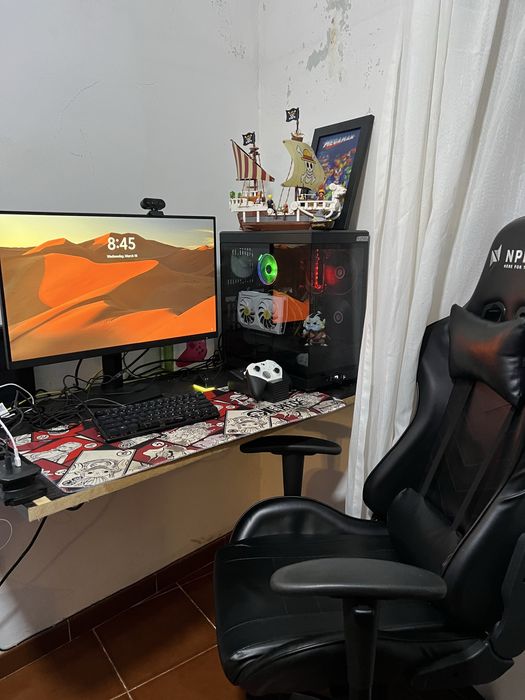 Setup completo.