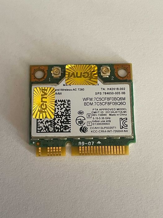 Fenvi Wi-Fi 7260HMW модуль для ноутбука