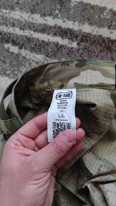 Штани m-tac agressor gen2 flex multicam